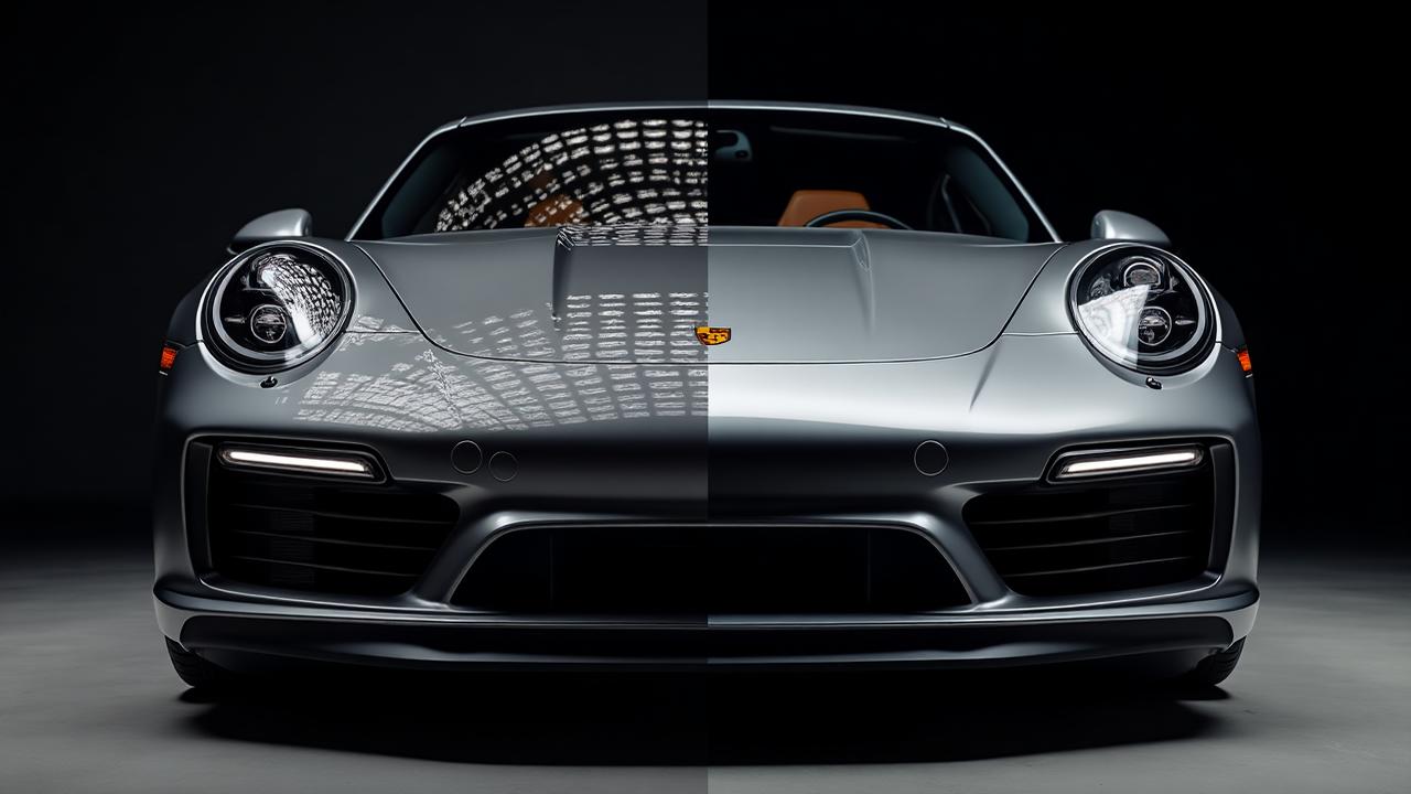 Ceramic window tint comparison — cheap tint vs. premium ceramic